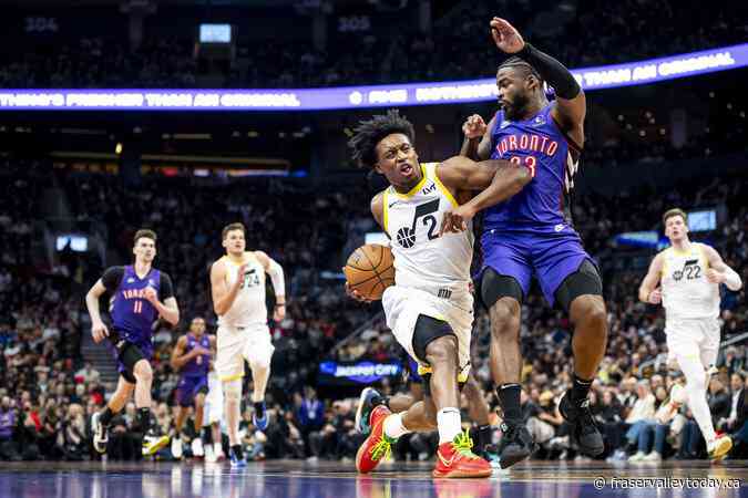 Quickley’s season-high 34 points help Raptors top Jazz 118-109 for third-straight win