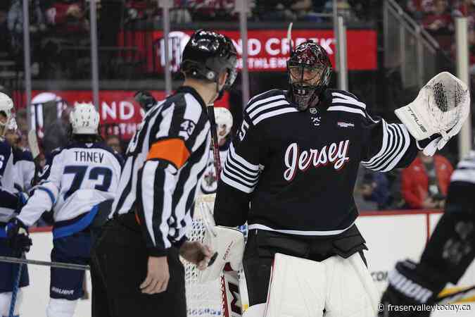 Nikolaj Ehlers, Kyle Connor score as the Jets pull away for a 6-1 win at the Devils