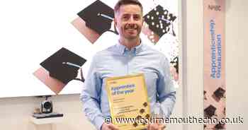 Former Poole man named site supervisor apprentice of the year