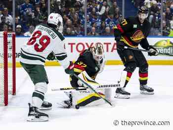 Canucks 3, Wild 1: A night for Kevin Lankinen