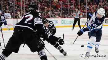 Winnipeg Jets pull away for a 6-1 victory over New Jersey Devils