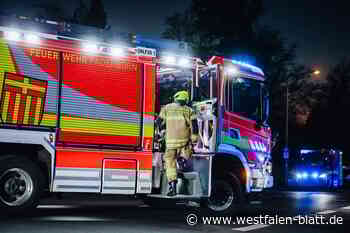 Mann stirbt bei Wohnungsbrand in Bad Lippspringe