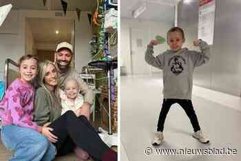 Al ruim 80.000 euro ingezameld voor Inez (5) die aan agressieve kanker lijdt: “Dit hadden we nooit verwacht”