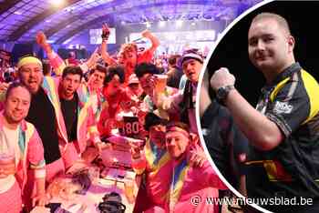 In de Oktoberhallen in Wieze, waar ze dit weekend weer zot zijn van darts: “Het is bijna Tomorrowland, zo extreem is het”