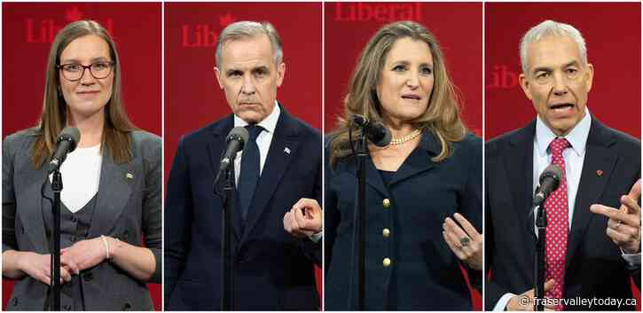 Liberal leadership candidates make final push ahead of weekend vote