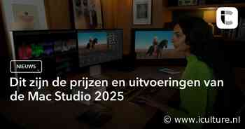 Dit zijn de prijzen en uitvoeringen van de Mac Studio 2025