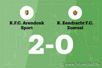 Arendonk verzekert de overwinning al in de eerste helft tegen Zoersel