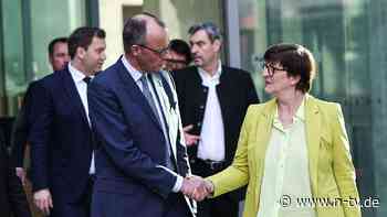 Sondierungspapier vorgelegt: Union und SPD gehen jetzt in Detailverhandlungen