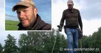 Jacob zoekt met metaaldetector naar goud, maar niet om het te verkopen