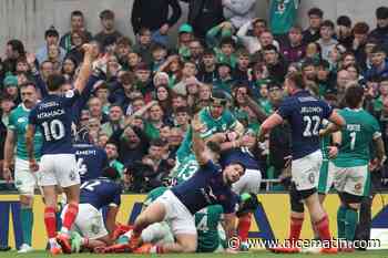 Six nations: la France perd Antoine Dupont, mais surclasse l'Irlande 42-27
