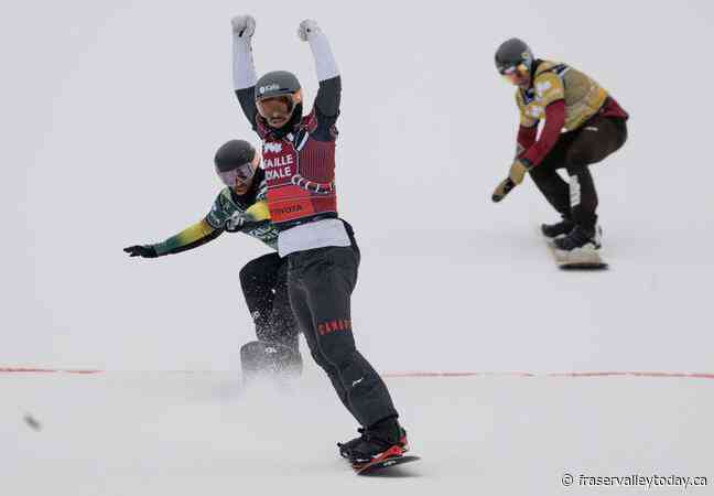 Canada’s Eliot Grondin earns World Cup bronze in men’s snowboard cross
