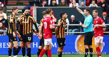 Ten-man Hull City earn huge point at Bristol City after Joao Pedro red card