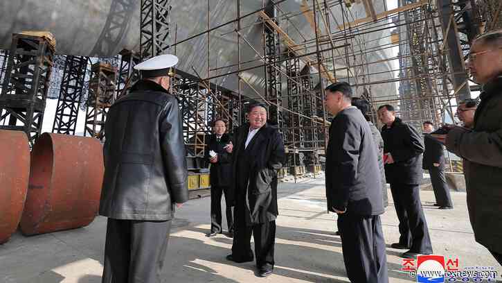 North Korea unveils its first nuclear-powered submarine
