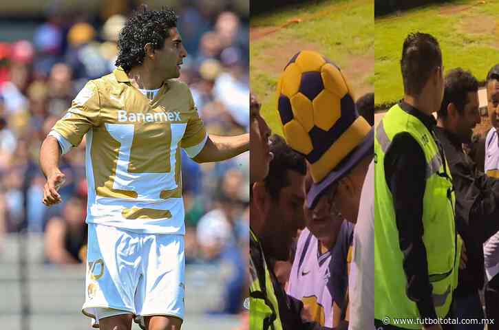 Martín Bravo no olvida a sus Pumas y se hace presente en la grada