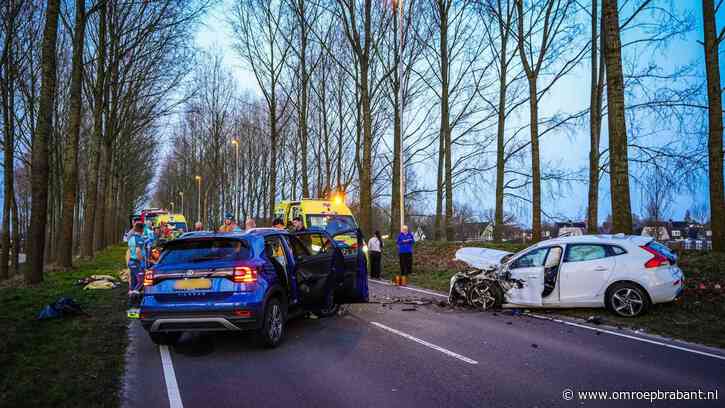 Man raakt onwel achter stuur en komt om het leven bij frontale botsing