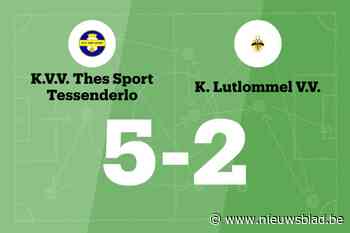 THES Sport B wint thuis van Lutlommel, mede dankzij twee treffers Van Genechten