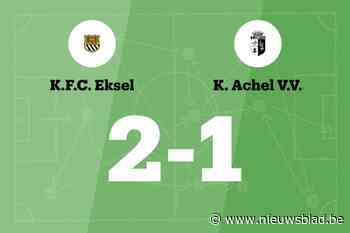 Eksel B in tweede helft voorbij Achel VV B
