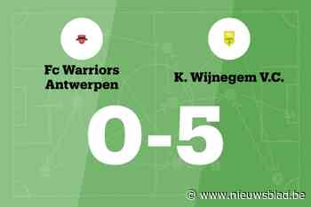 VC Wijnegem B overklast Warriors