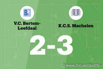 CS Machelen wint van Bertem-Leefdaal