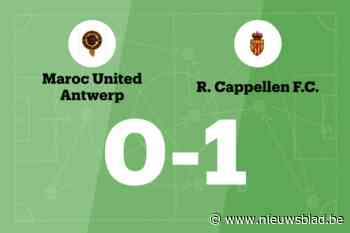 Moelans is goud waard voor Cappellen B tegen Maroc United Antwerp B