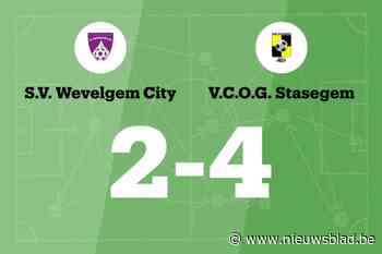 OG Stasegem wint spektakelwedstrijd van SV Wevelgem City B