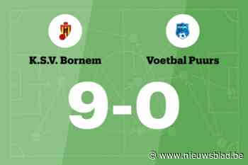Bornem laat Puurs B kansloos