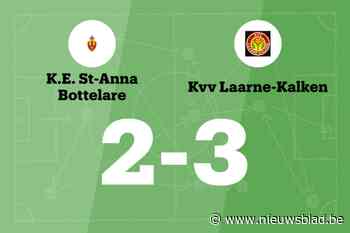 Geernaert maakt twee goals voor KVV Laarne-Kalken B in wedstrijd tegen ESA Bottelare B