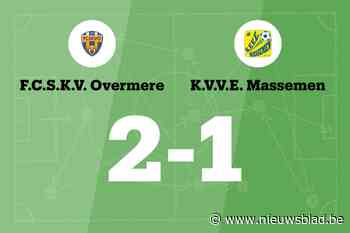 KVVE Massemen B blijft verliezen na uitnederlaag tegen SKV Overmere