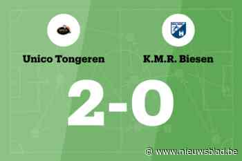 Unico Tongeren B na rust voorbij KMR Biesen B