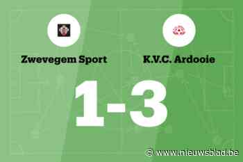 Zwevegem Sport verliest weer eens na negen ongeslagen wedstrijden