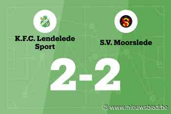 SV Moorslede beëindigt reeks van vier nederlagen