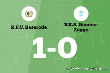 Van Hoey bezorgt KFC Baasrode zege tegen VKS Hamme-Zogge B