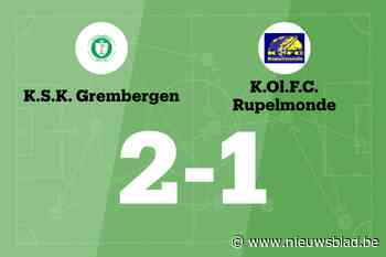 KSK Grembergen B klopt FC Rupelmonde en is al tien wedstrijden ongeslagen