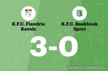 Jacobs maakt twee goals voor Flandria in wedstrijd tegen Beekhoek
