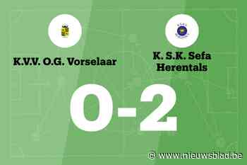SKS Herentals wint ook van Vorselaar