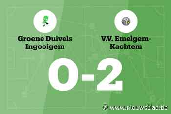 Verlies voor GD Ingooigem dankzij treffers van Kentie voor VV Emelgem-Kachtem