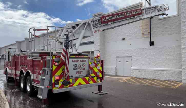 Fire causes Albuquerque Walmart to shut down for short time