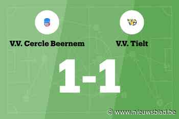 VV Tielt beëindigt reeks van vijf nederlagen