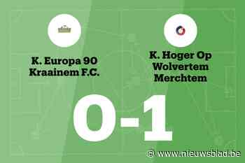 K Eur.90 Kraainem verliest met één doelpunt verschil van HO Wolvertem Merchtem