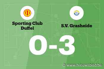 Sterke tweede helft genoeg voor Grasheide tegen SC Duffel B