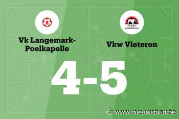 Salomé leidt VKW Vleteren naar overwinning tegen VK Langemark-Poelkapelle