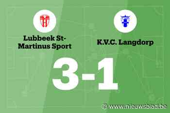 SMS Lubbeek maakt einde aan slechte reeks door zege tegen Langdorp