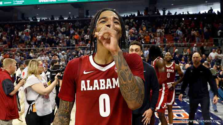 No. 7 Alabama beats No. 1 Auburn on overtime buzzer-beater with Dick Vitale on call as March Madness creeps up