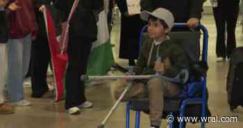 Palestinian child injured in war comes to Triangle for medical care