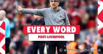 Every word Juric said on Smallbone, VAR and tactical changes after Liverpool