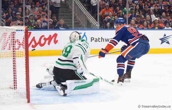 Hyman, McDavid lead Oilers to 5-4 win over Stars