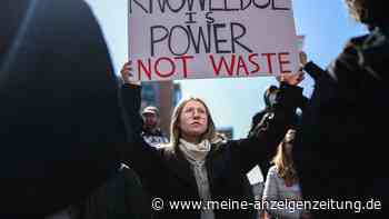 Ärger in den USA: Forschende protestieren landesweit gegen Trump-Politik