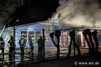 Dachstuhlbrand wütet in der Primus-Schule