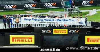 Emotionale Geste für Michael Schumacher beim Race of Champions