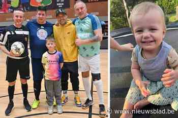 Ouders van baby Shania (1,5) die overleed in haar slaap krijgen steun van ploegje BV’s met Radja Nainggolan: “Dit doet deugd, we zijn iedereen ontzettend dankbaar”